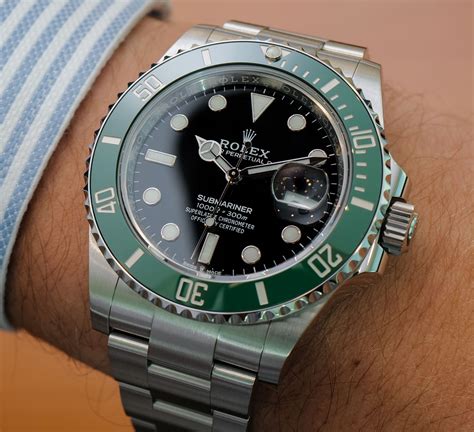 rolex green submariner ceramic ราคา|Rolex Submariner green.